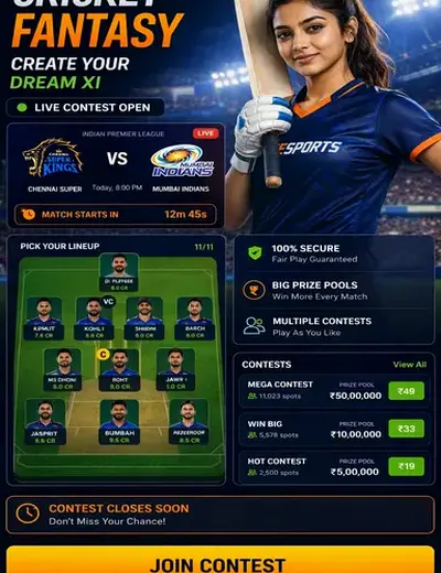 3Universe (teen patti & rummy universe) fantasy cricket & matchday visual 3